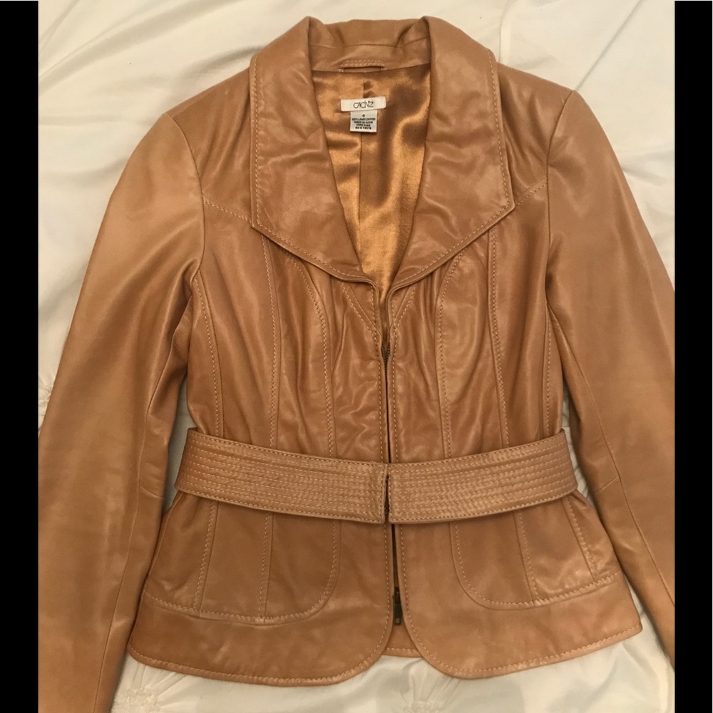 Mint condition lamb leather jacket